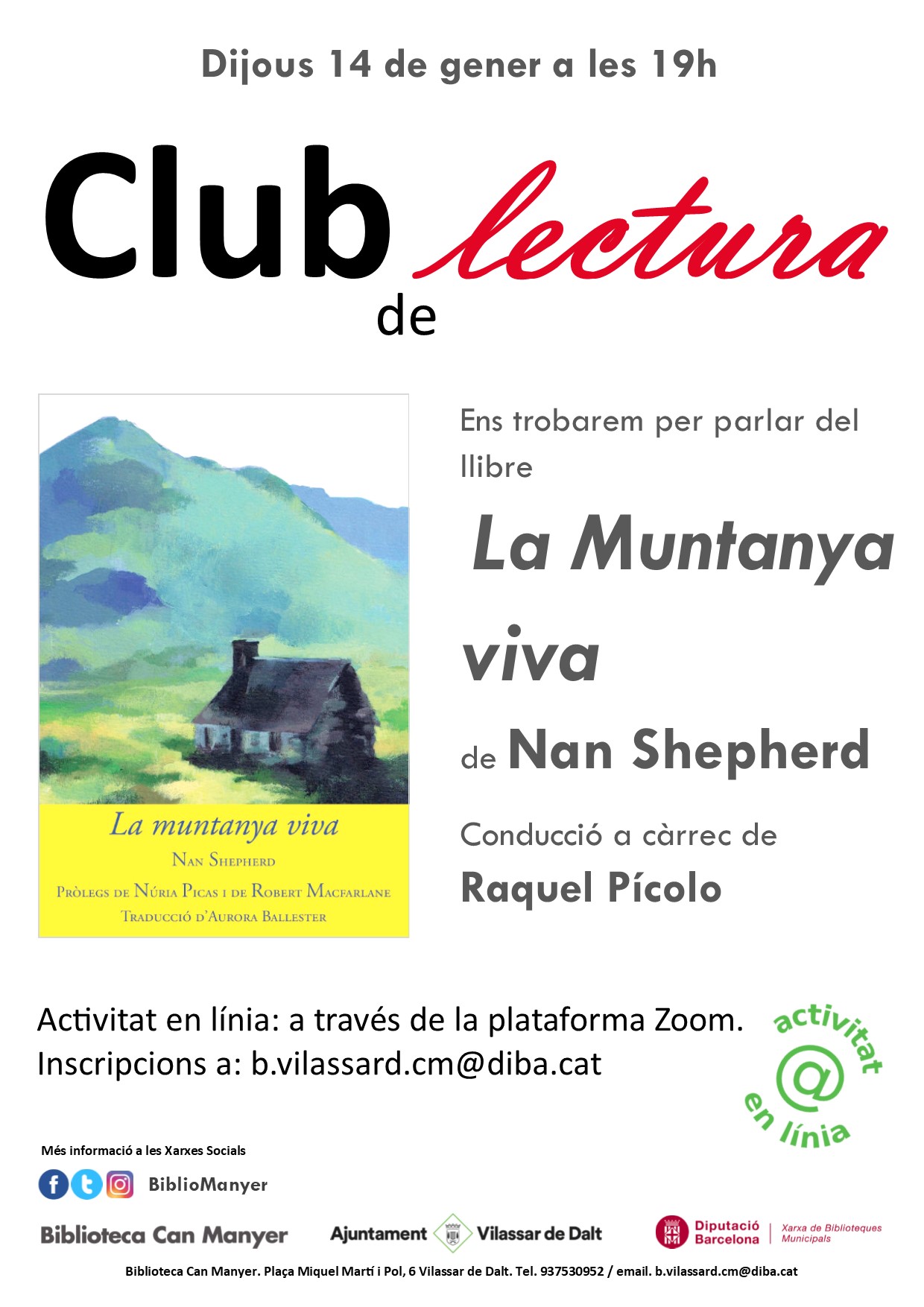 Club de lectura: La muntanya viva