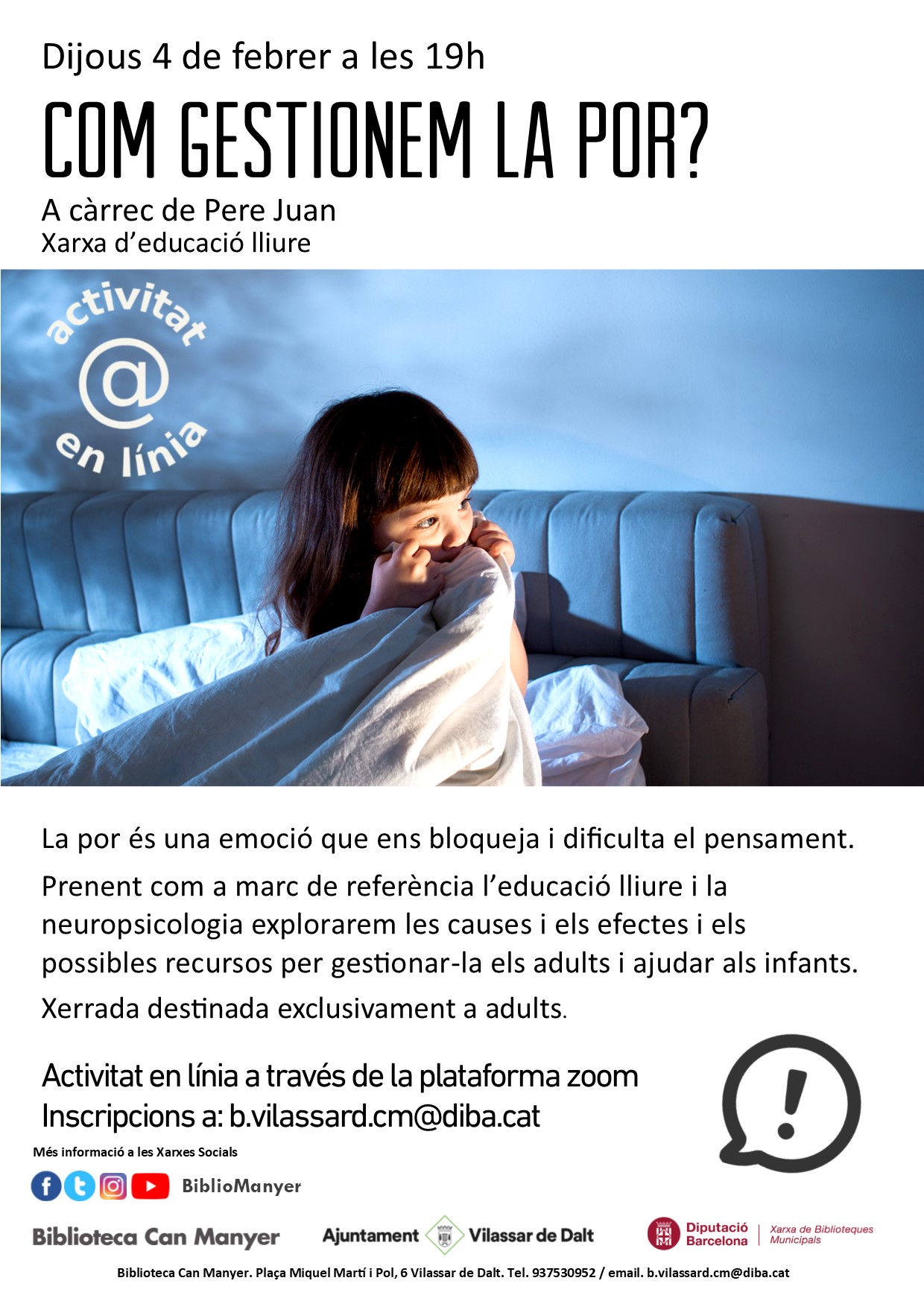 Xerrada: Com gestionem la por?