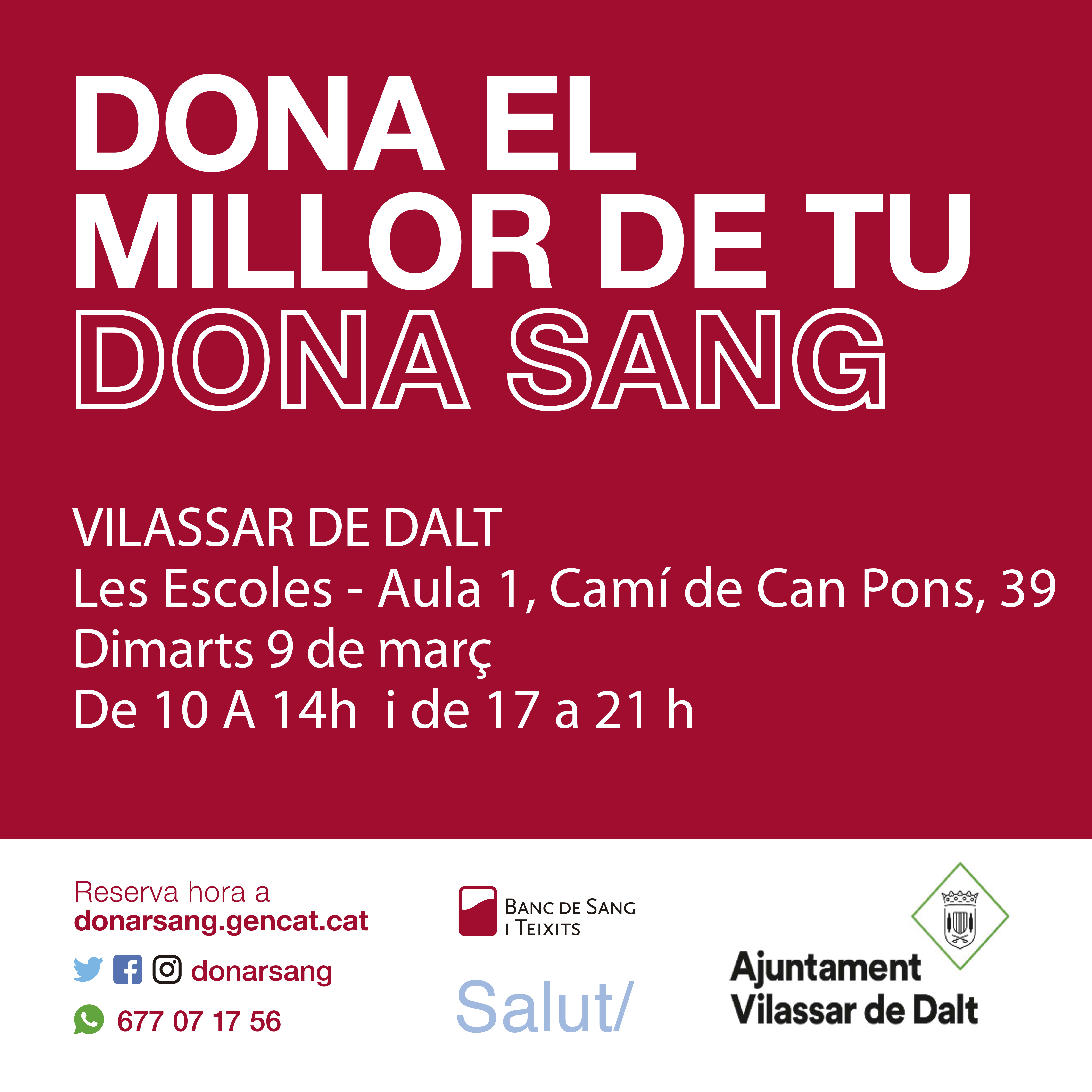 Donaci&oacute; de sang