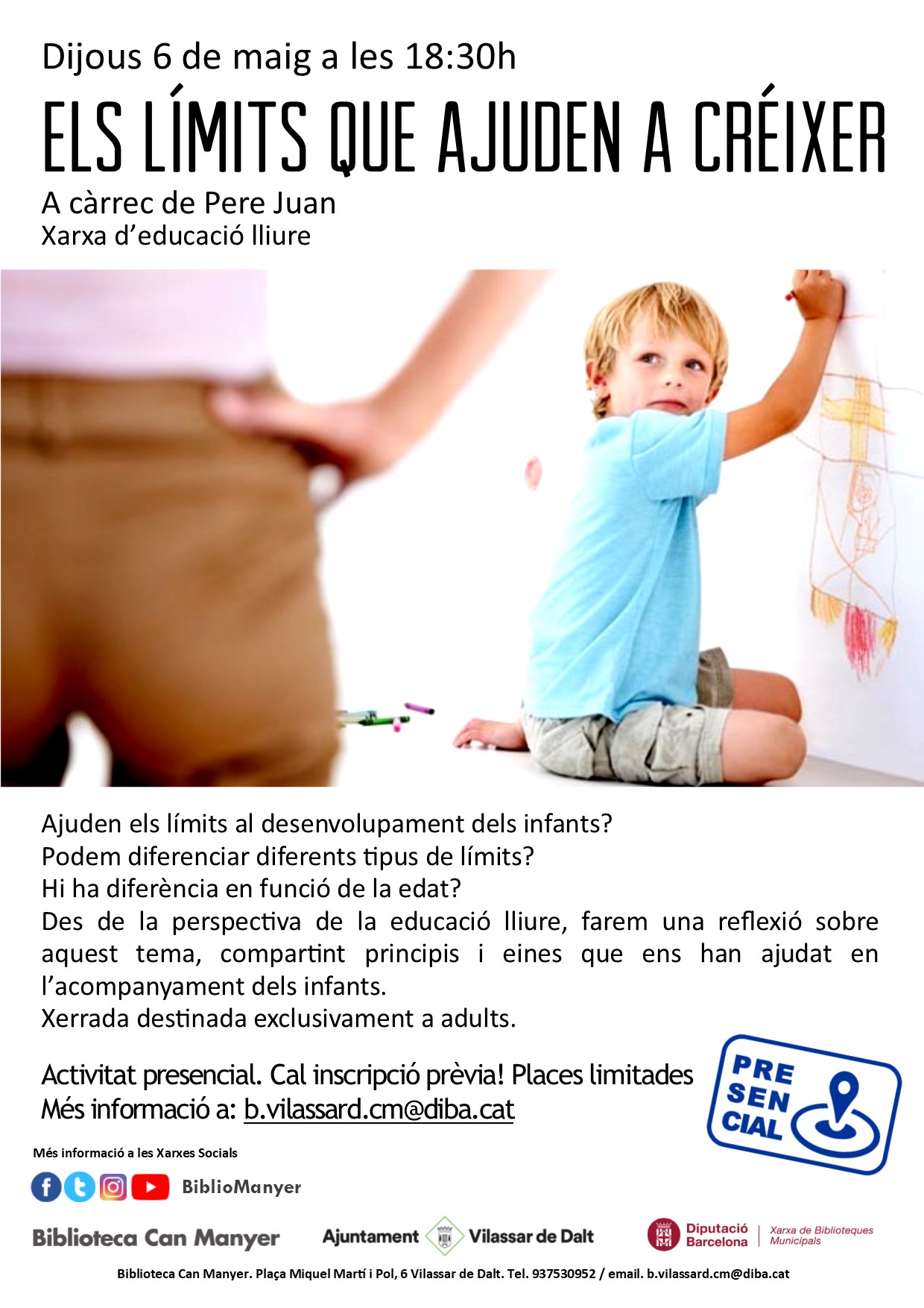 Xerrada: Els l&iacute;mits que ajuden a cr&eacute;ixer