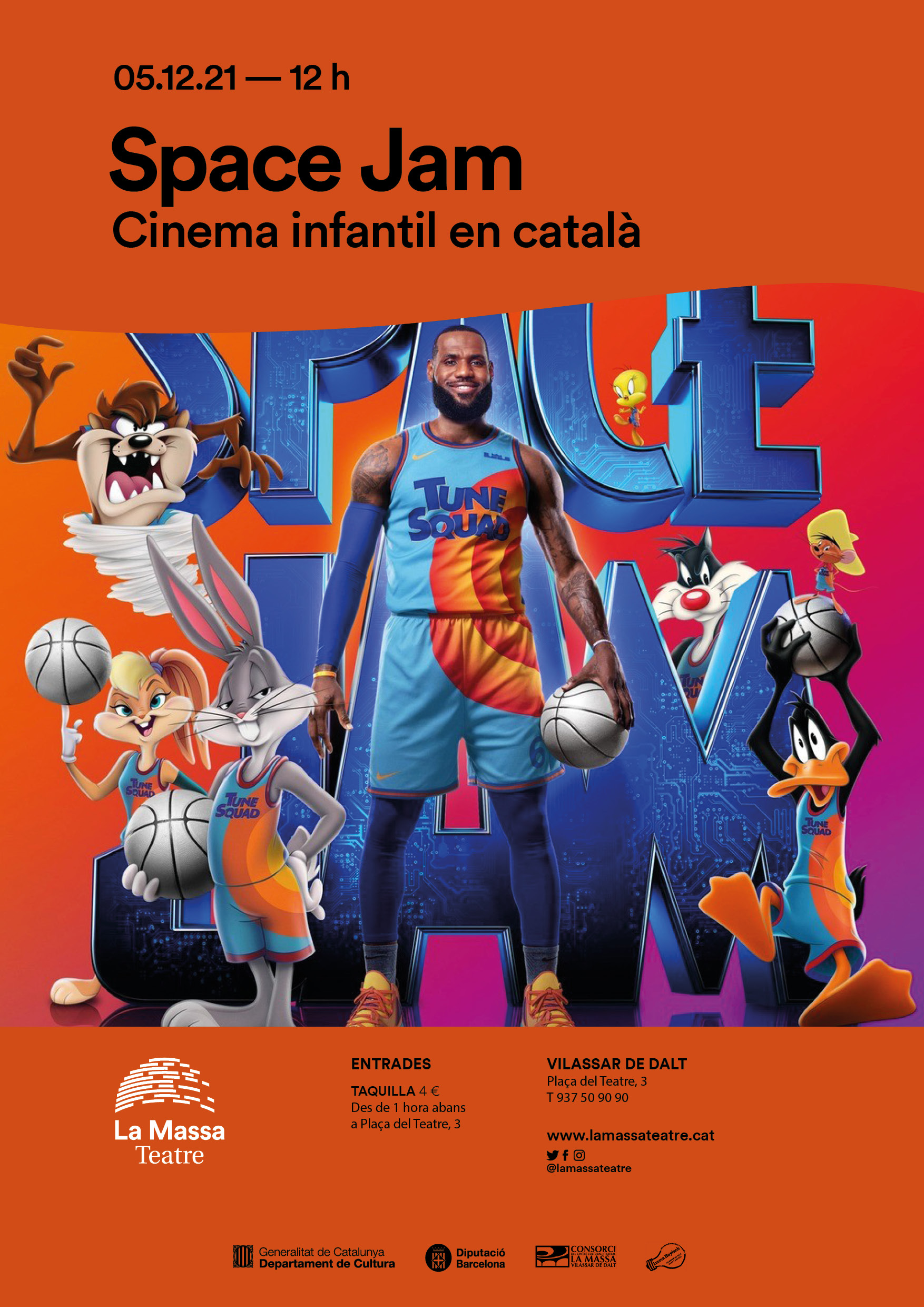 Cinema familiar en catal&agrave;: Space Jam