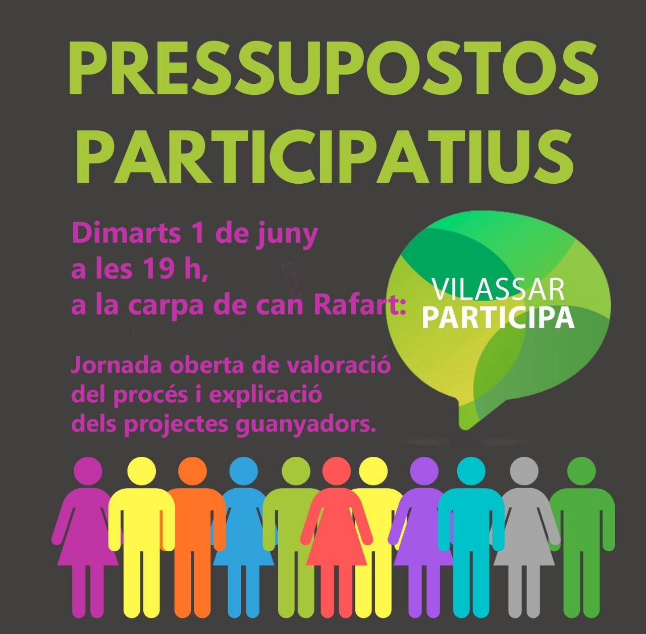 Presentaci&oacute; del resultat dels Pressupostos participatius