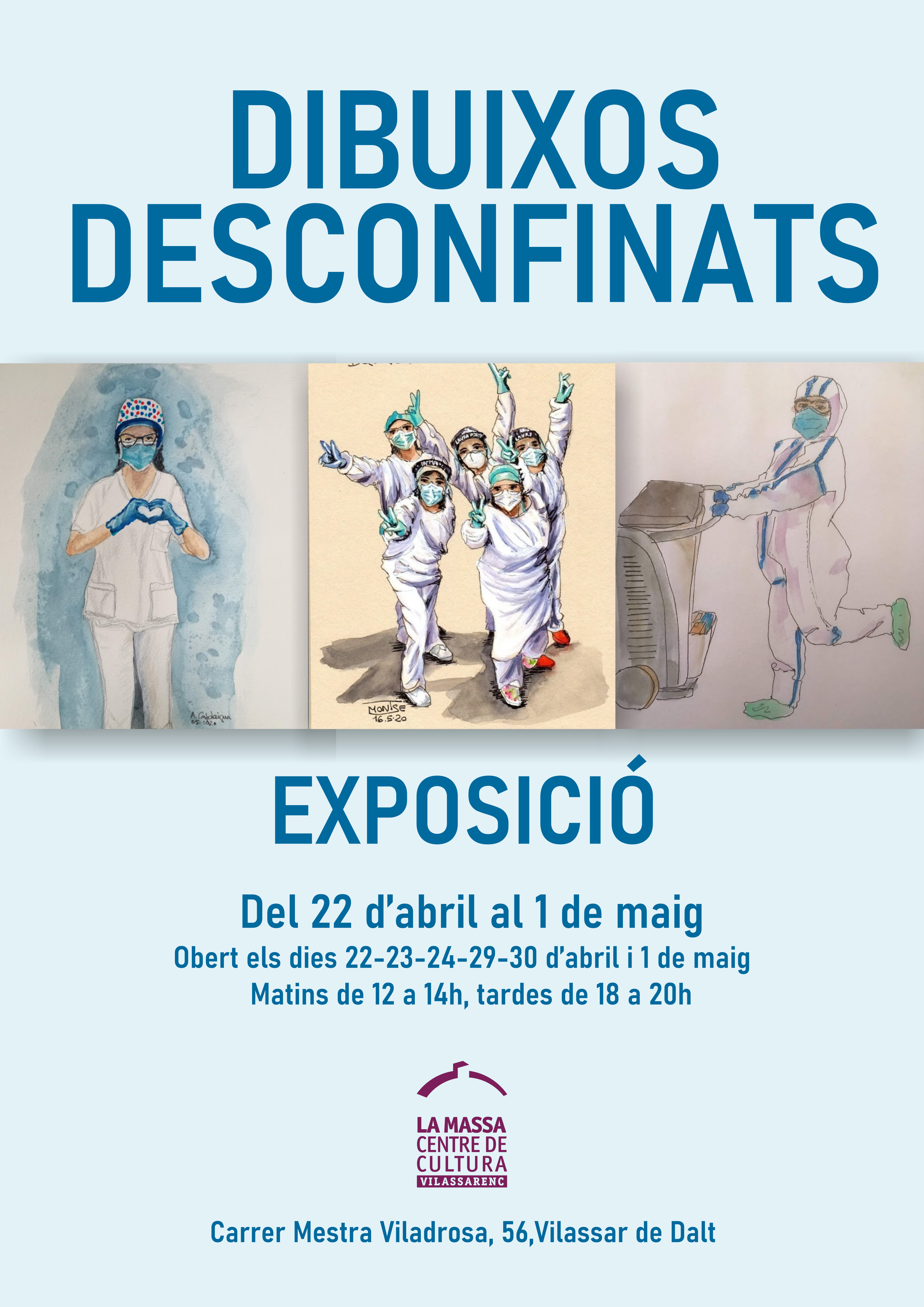 Exposici&oacute;: Dibuixos desconfinats