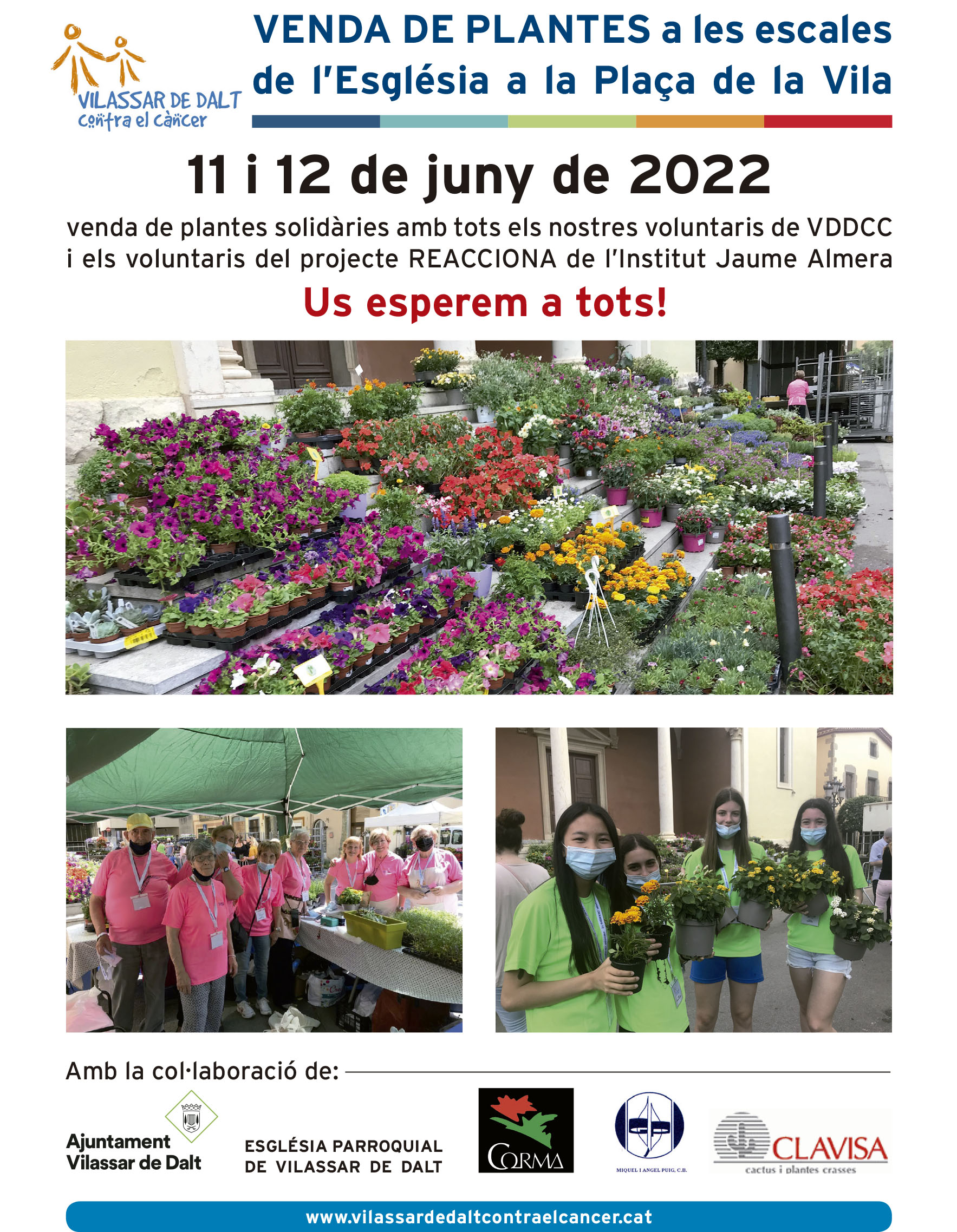 Venda solid&agrave;ria de plantes