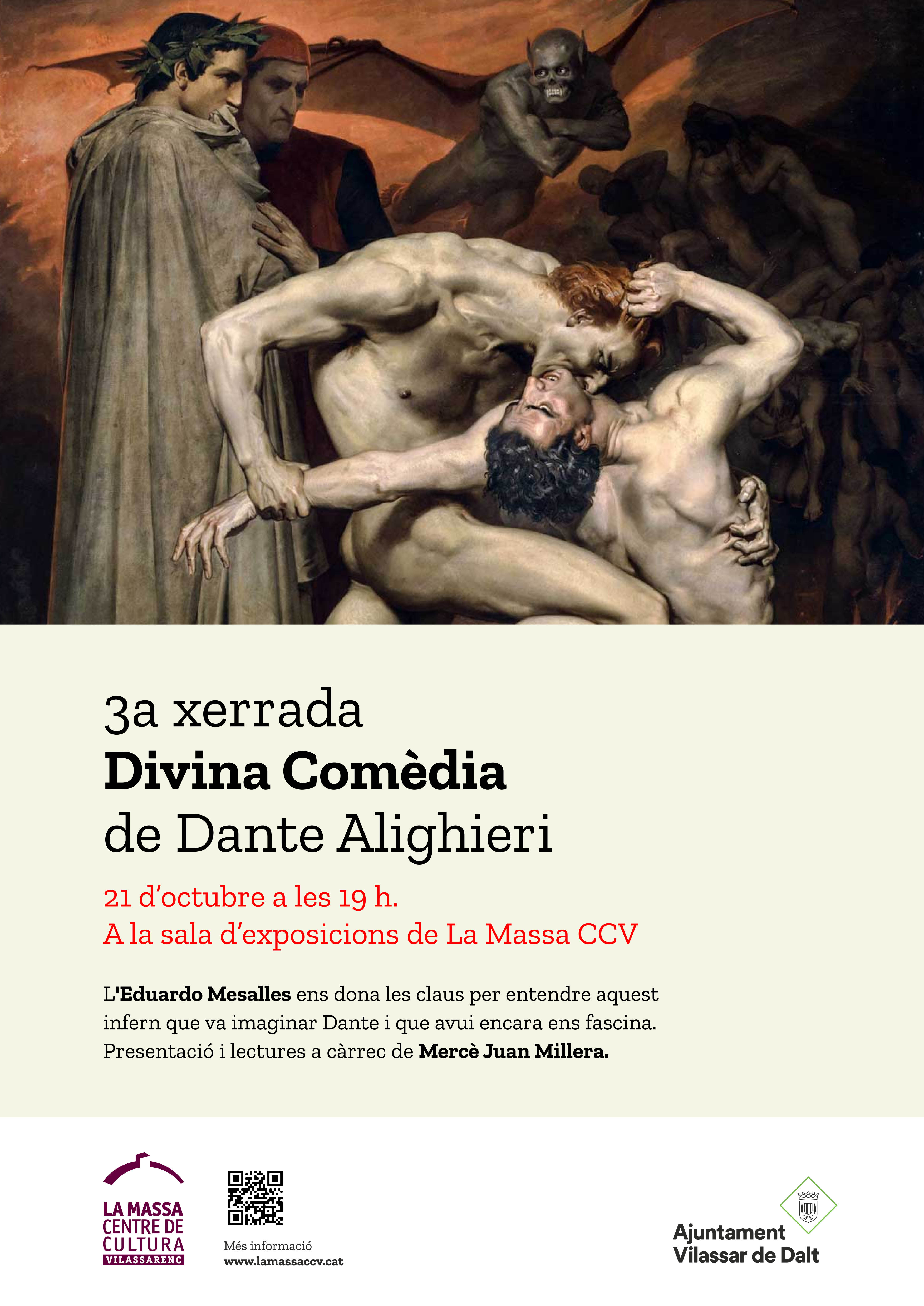 Divina Com&egrave;dia de Dante Alighieri. 3a xerrada