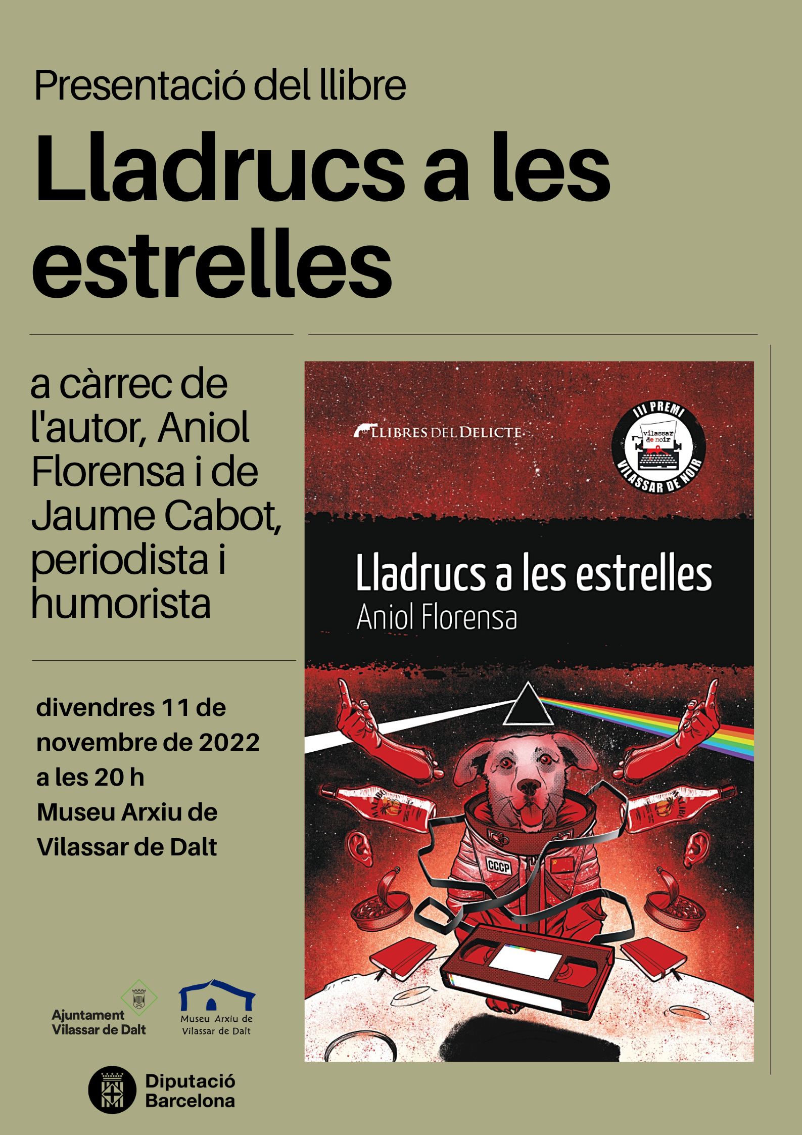 Presentaci&oacute; del llibre 'Lladrucs a les estrelles'