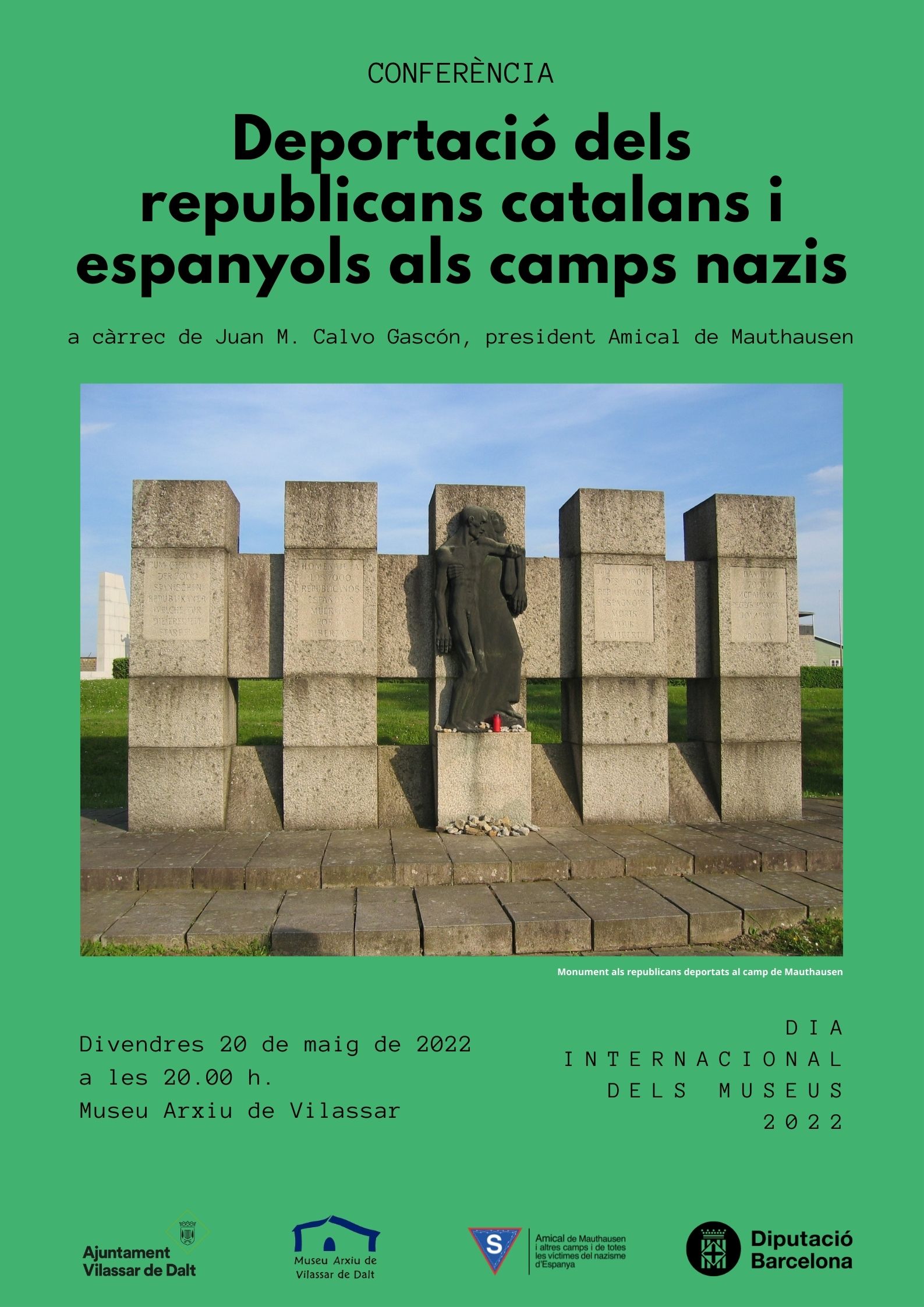 Conferència: Deportació dels republicans catalans i espanyols als camps nazis