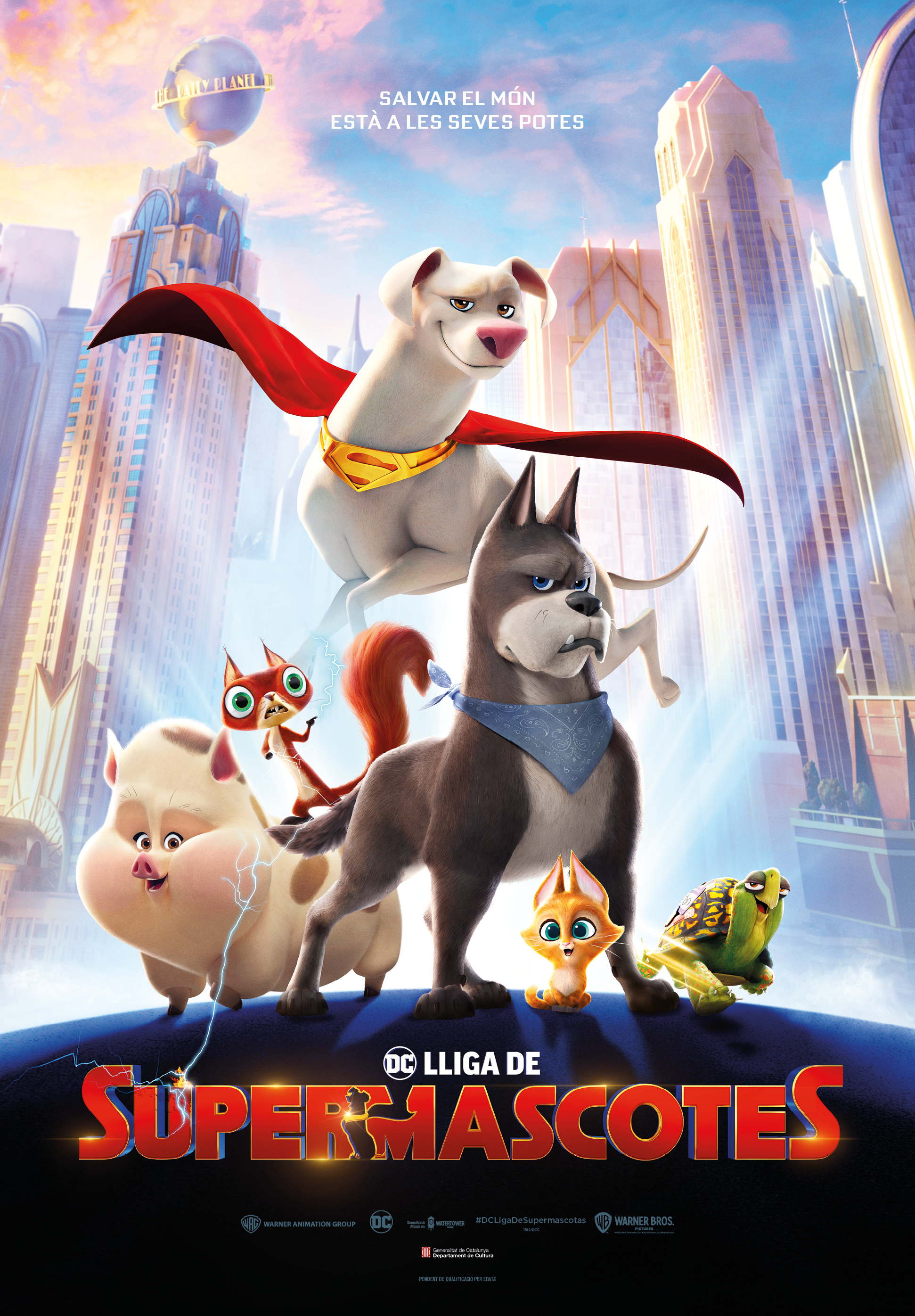 Cinema familiar en catal&agrave;: DC Lliga de Supermascotes