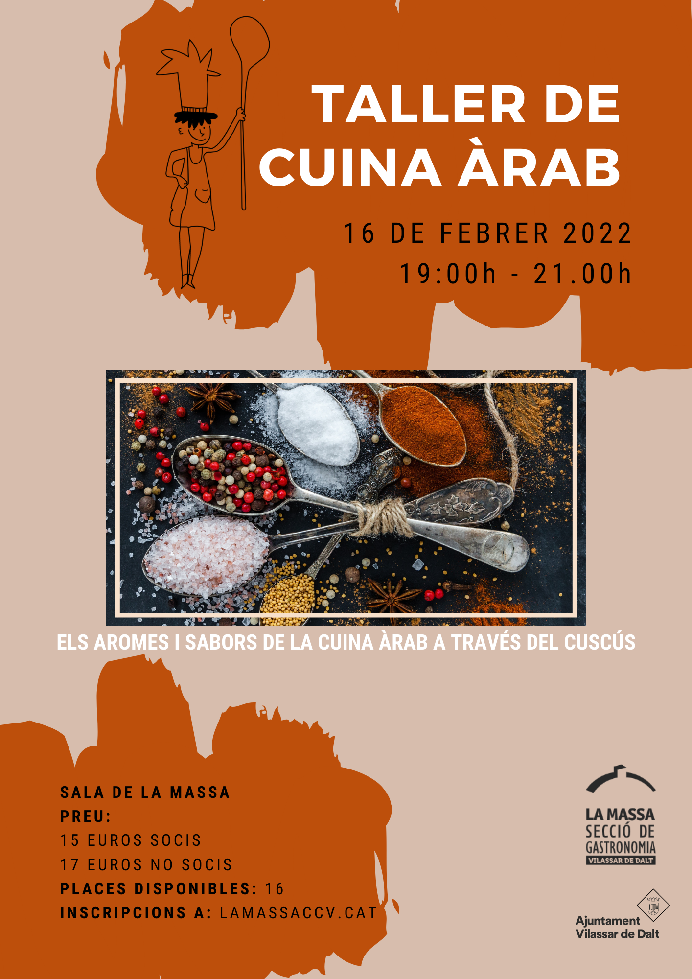 Taller de cuina &agrave;rab
