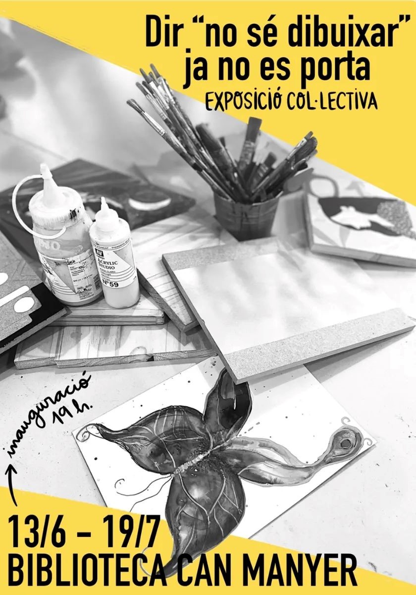 Exposició col·lectiva: Dir 'no sé dibuixar' ja no es porta