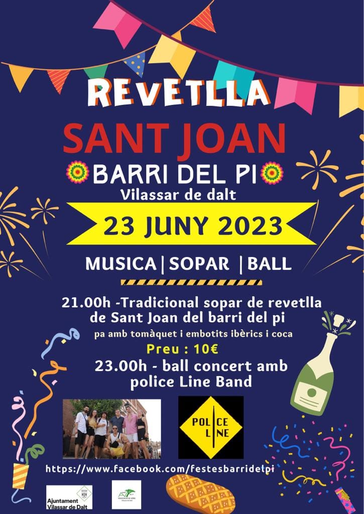 Revetlla al Barri del Pi