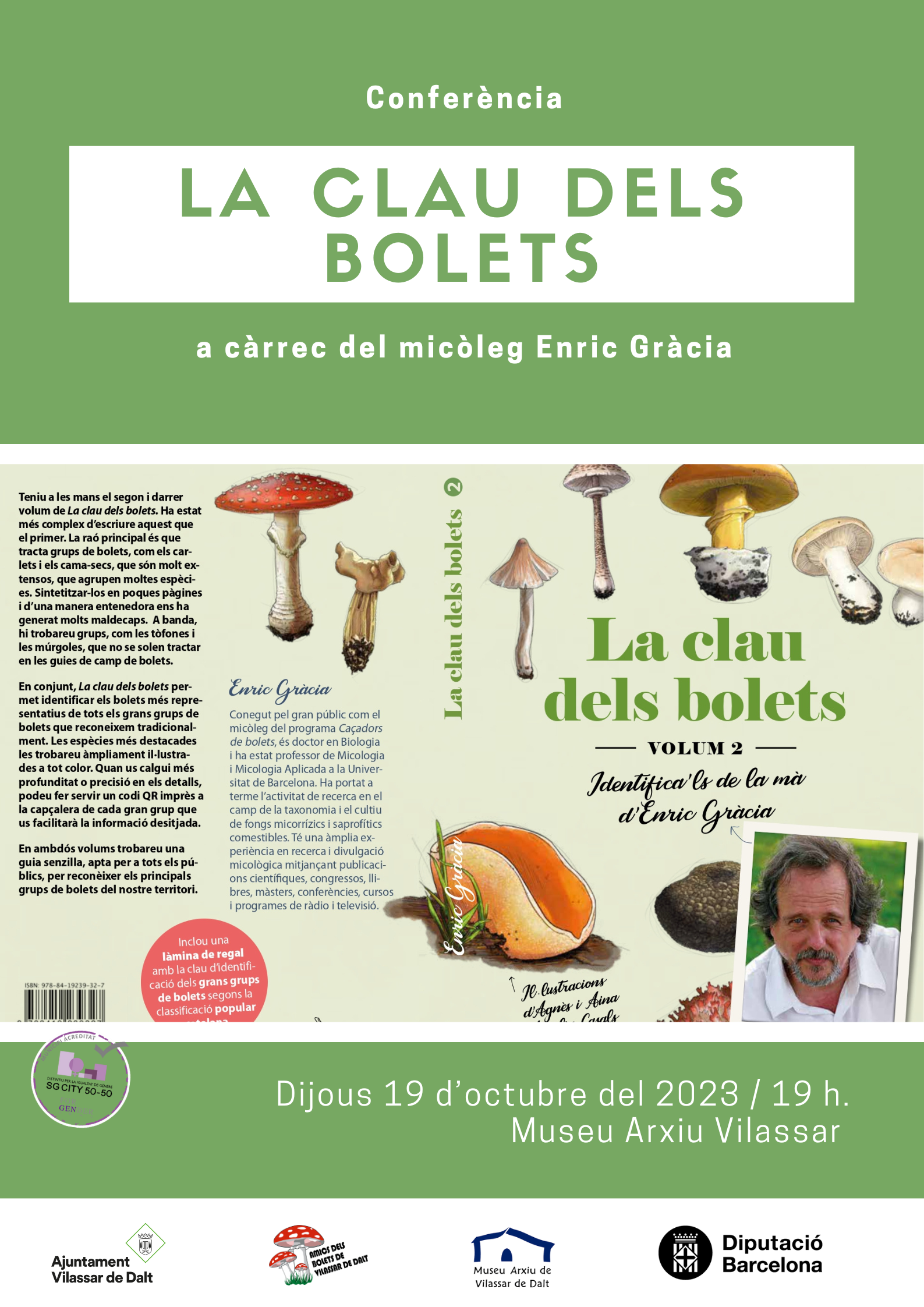 Conferència: La clau dels bolets