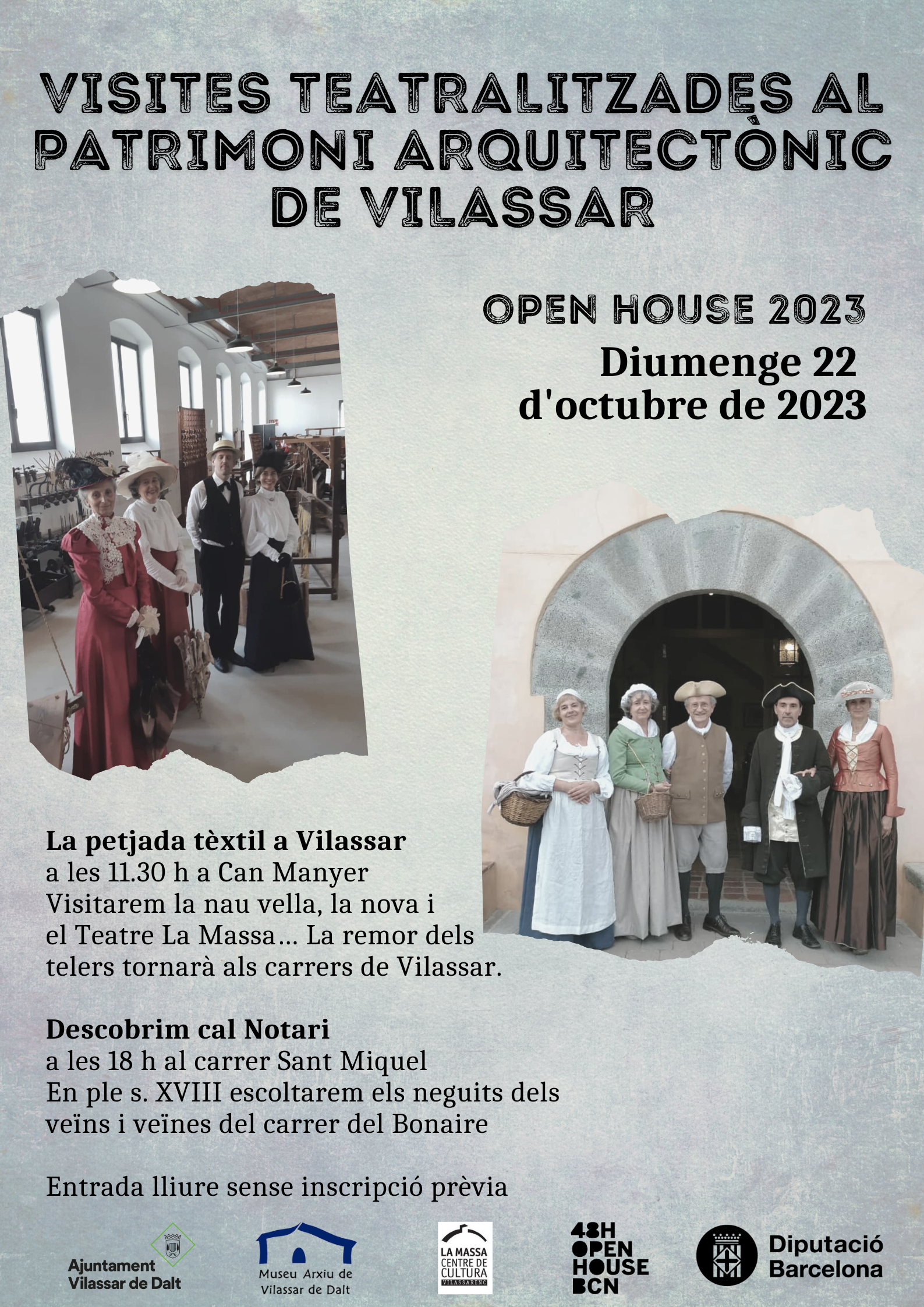 Visites teatralitzades al patrimoni de Vilassar