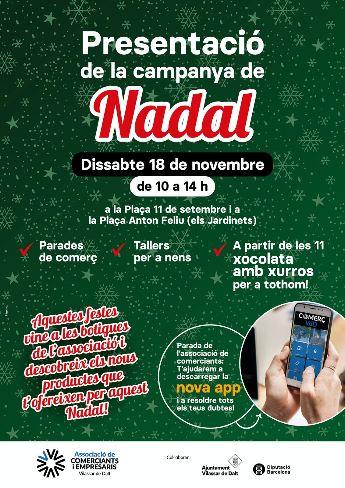 Presentació de la campanya de Nadal del Comerç de Vilassar