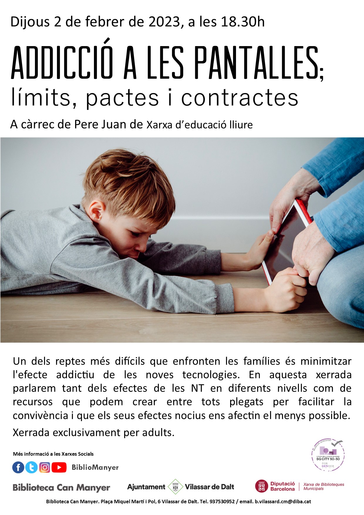 Xerrada d'Educaci&oacute; lliure