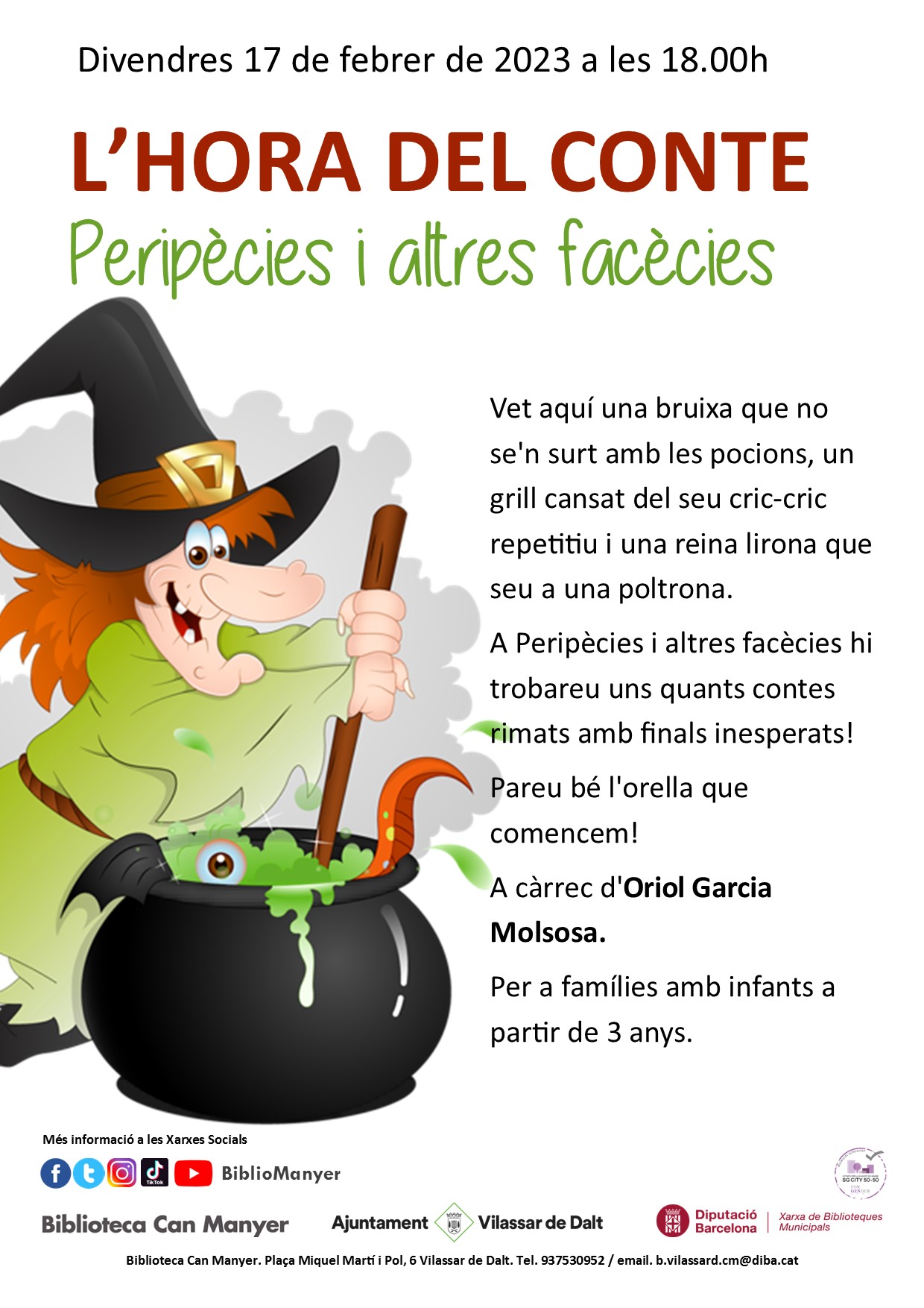 L'hora del conte: Perip&egrave;cies i altres fac&egrave;cies