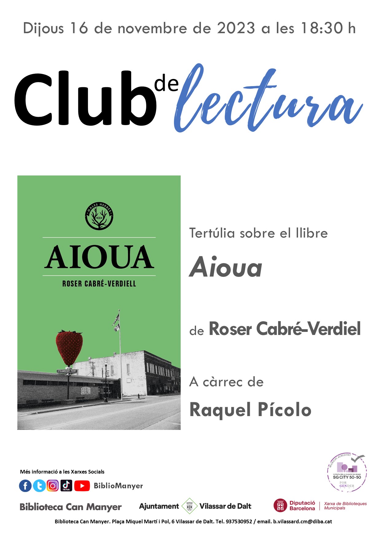 Club de lectura: 'Aioua'