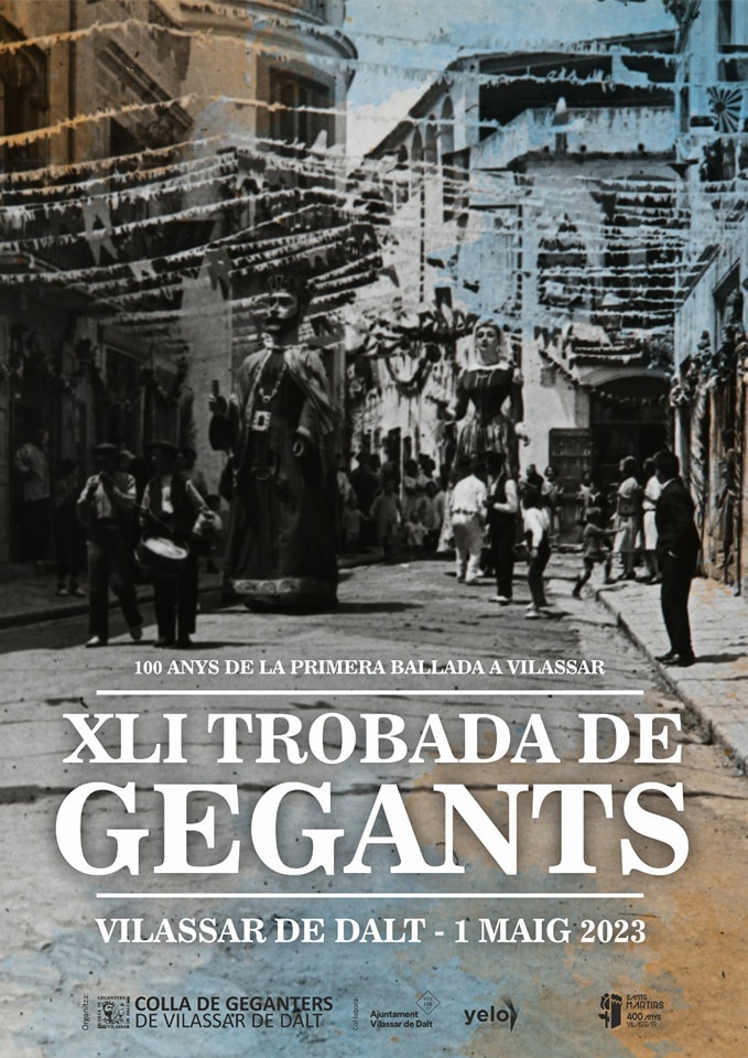 Sants M&agrave;rtirs 23: XLI Trobada de Gegants