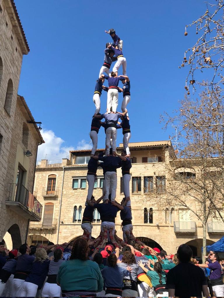 Sants M&agrave;rtirs 23: Actuaci&oacute; castellera