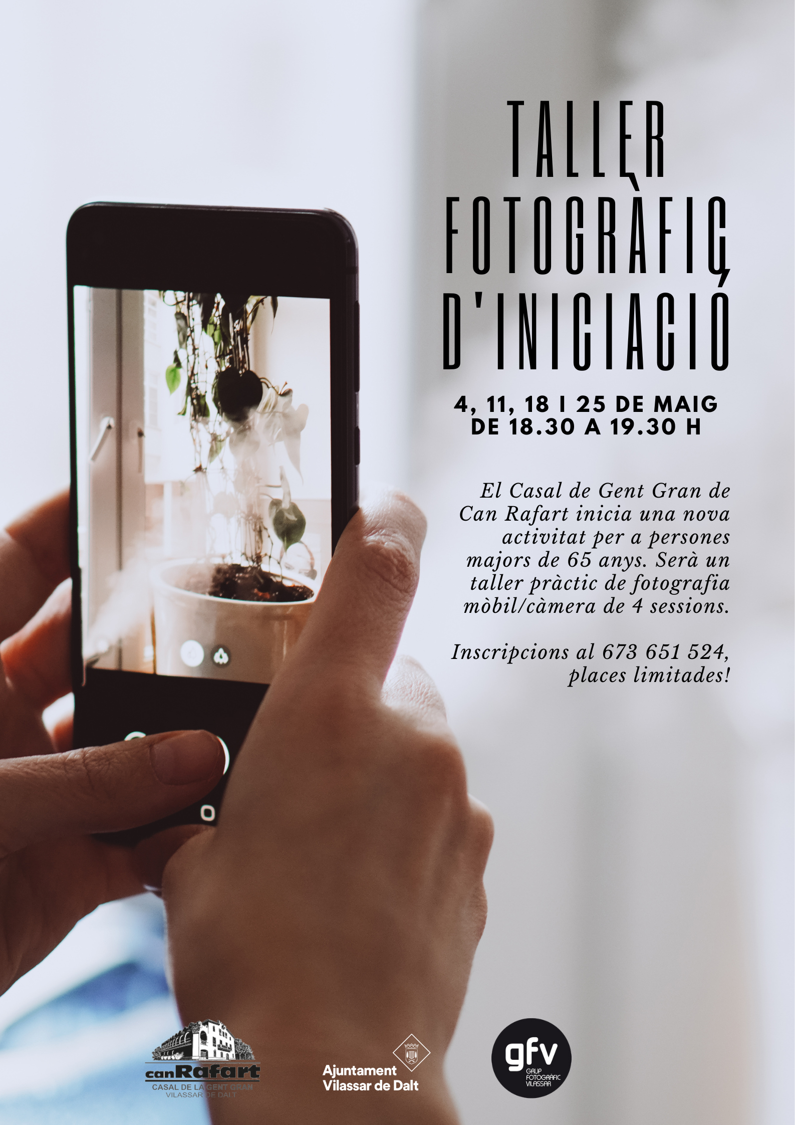Taller fotogràfic al Casal de can Rafart