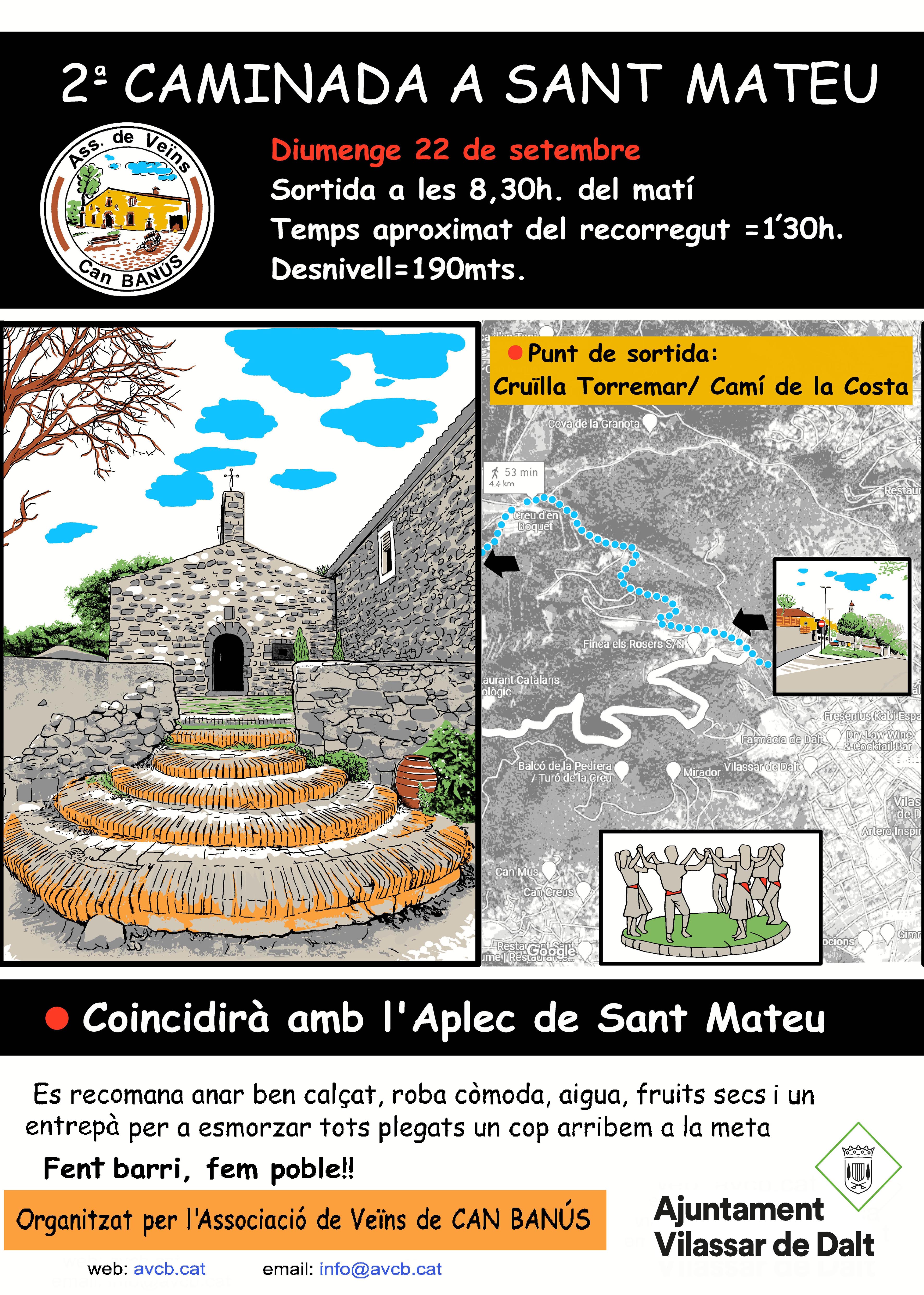 2a Caminada a Sant Mateu