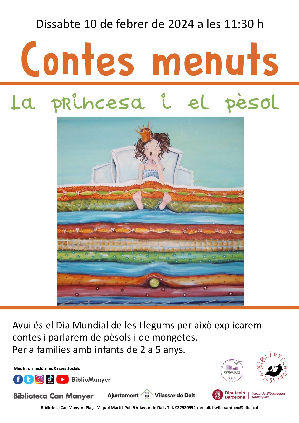 Contes menuts: La princesa i el pèsol