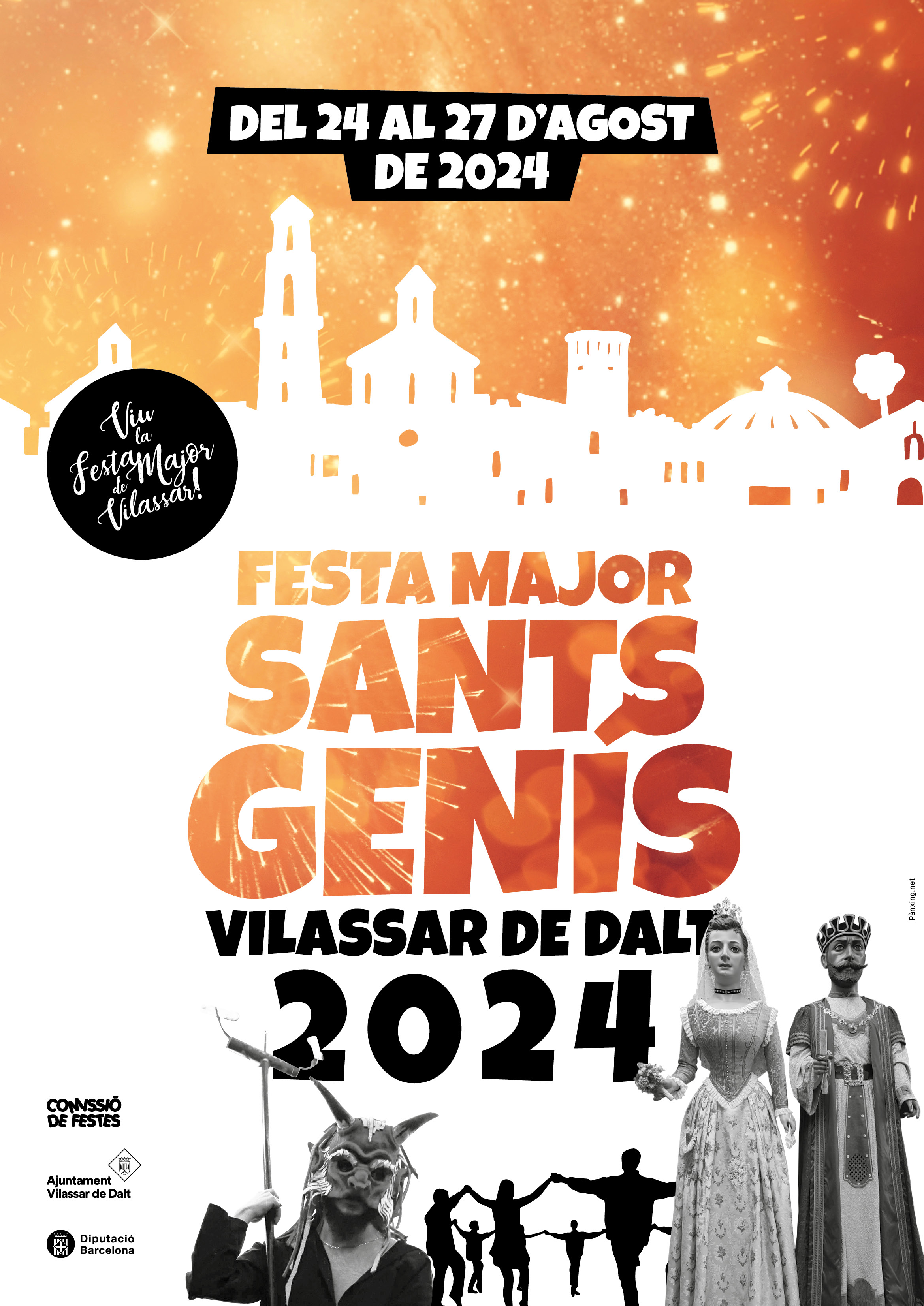 Ja pots consultar el programa de la Festa Major dels Sants Genís 2024!