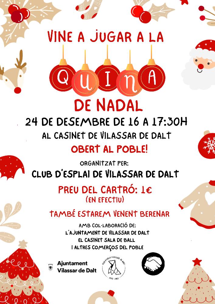 Quina de Nadal de l'Esplai