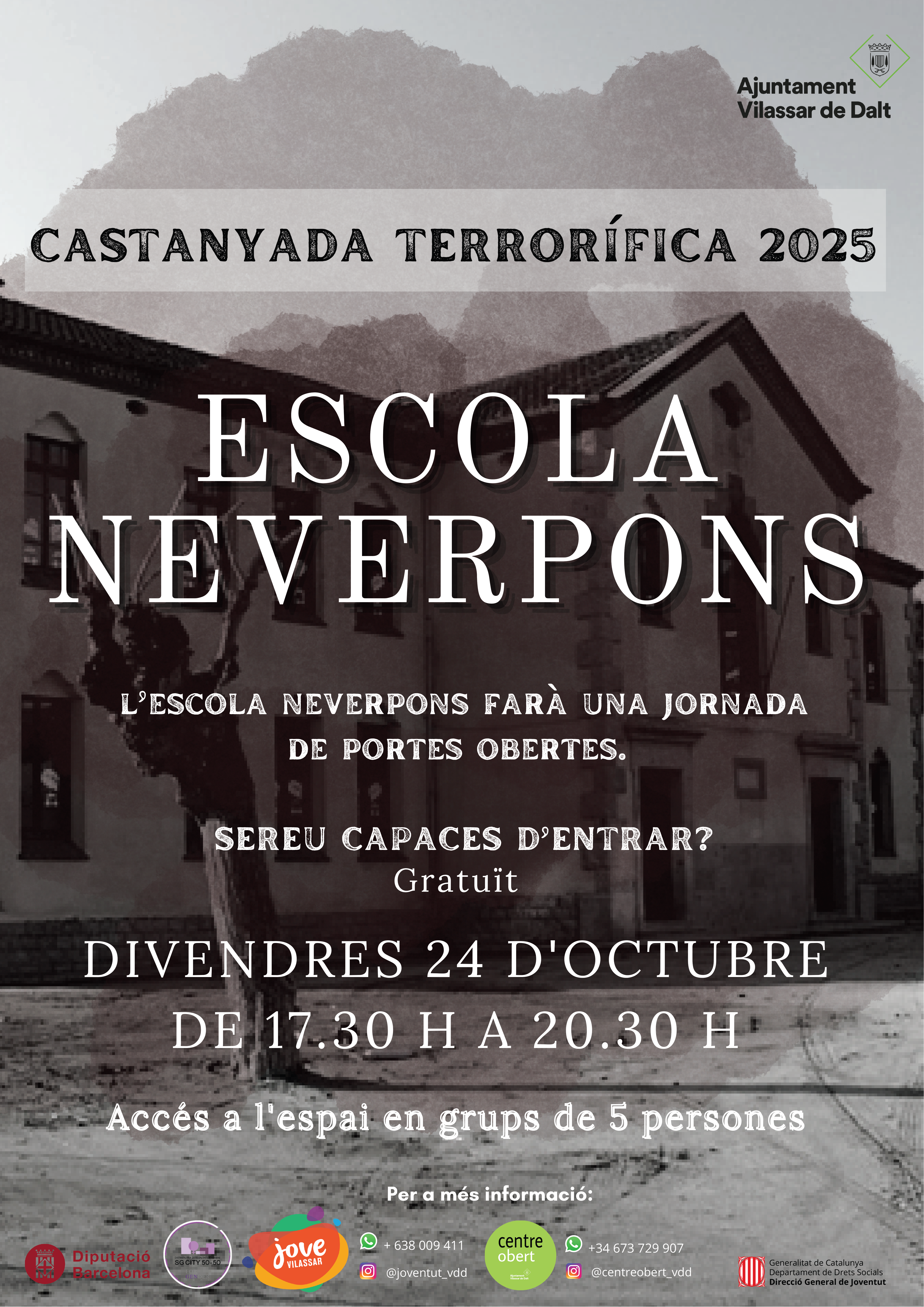Castanyada terrorífica. 'Escola Neverpons'