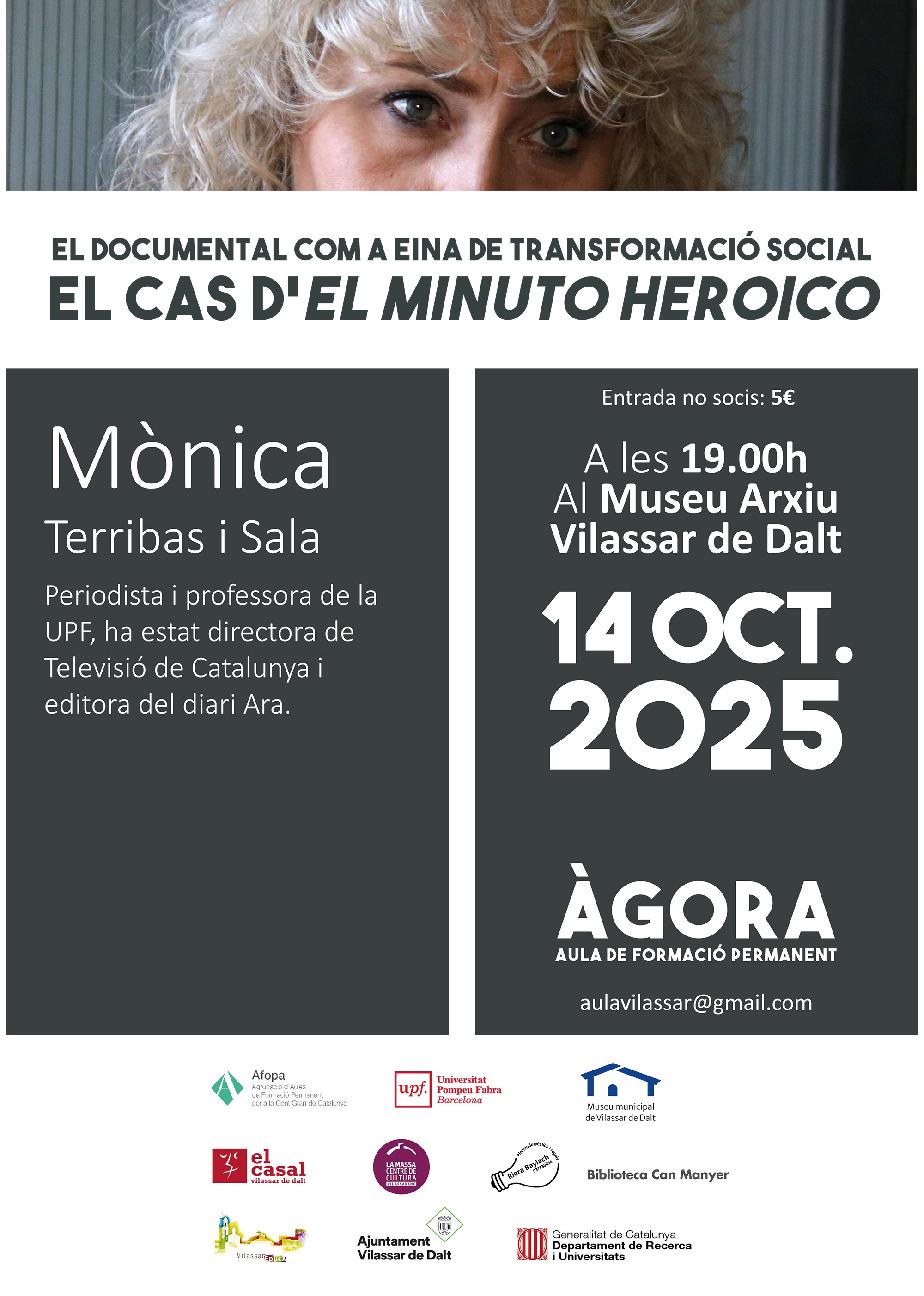 Àgora Vilassar: 'El documental com a eina de transformació social'