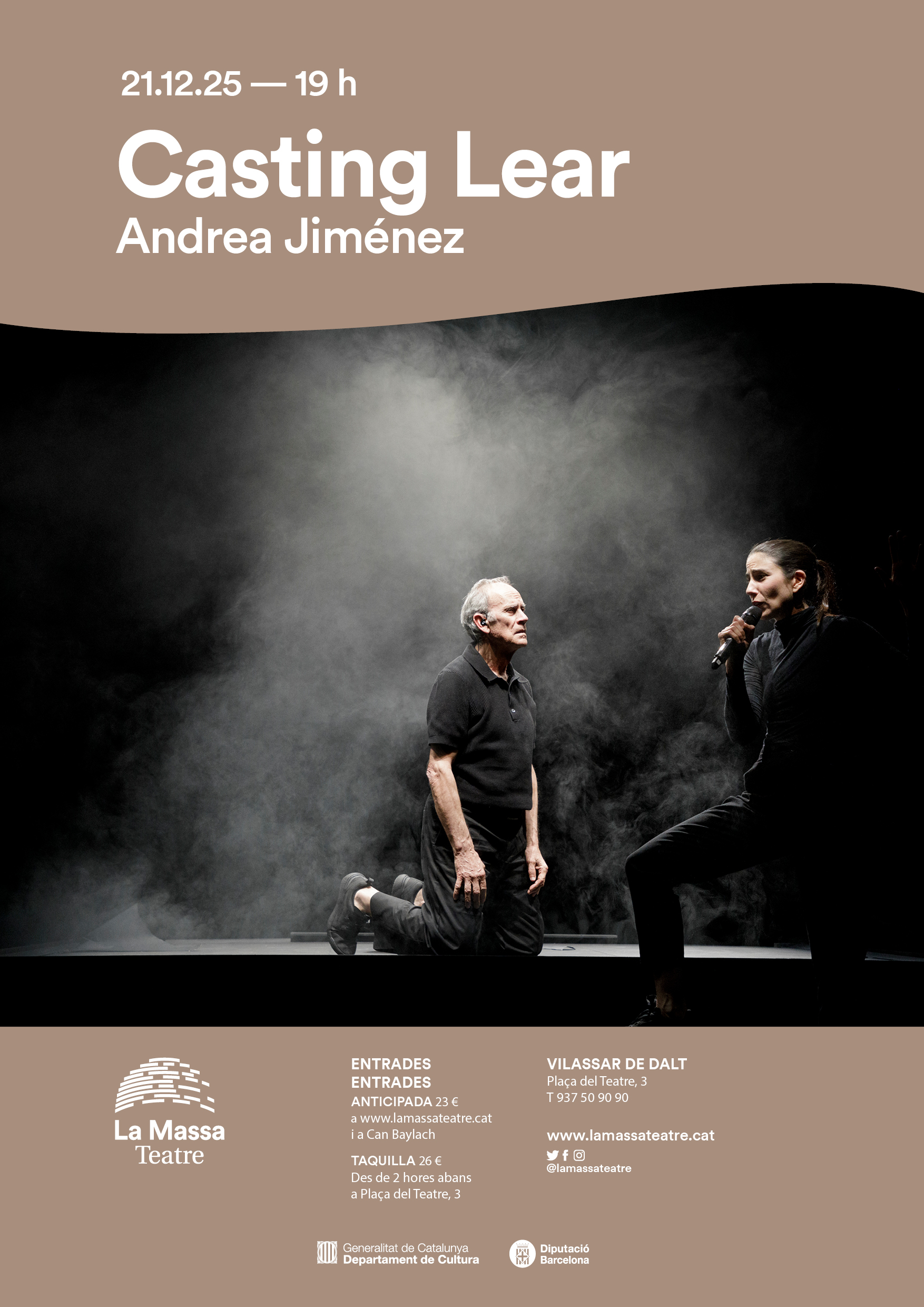 'Casting Lear' a La Massa Teatre