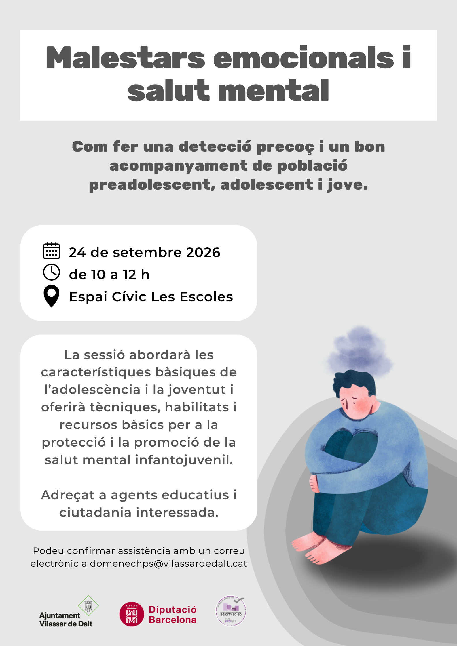 Formaci&oacute;: Malestars emocionals i salut mental
