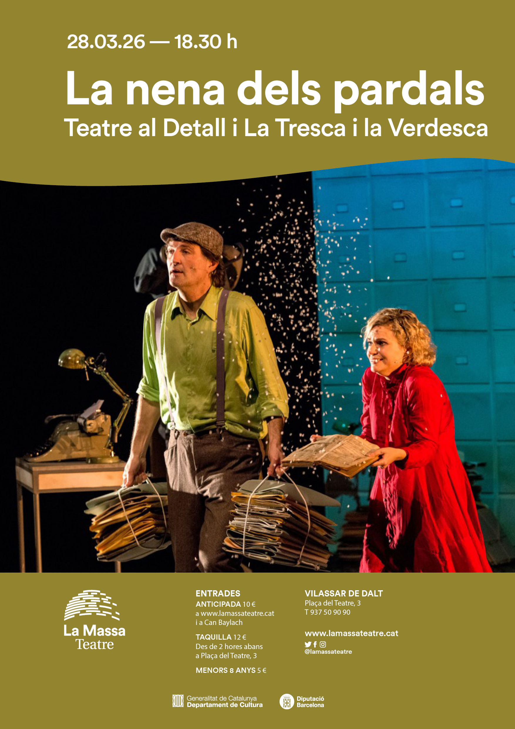 'La nena dels pardals' a La Massa Teatre