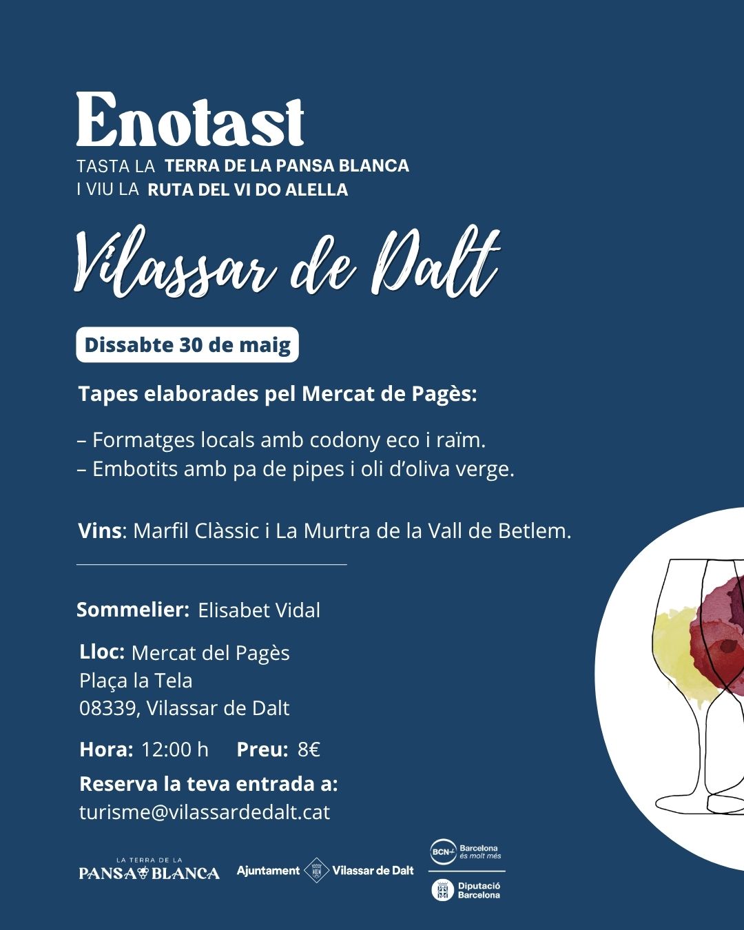 Enotast al Mercat de pagès