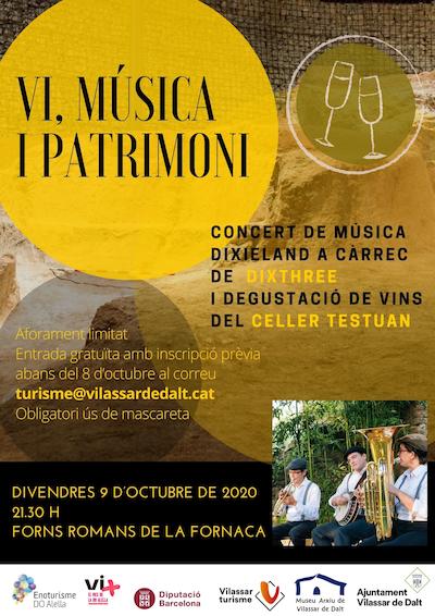 Vi, m&uacute;sica i Patrimoni