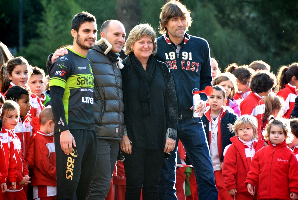 cursa de l'IE Sant Jordi per La Marató