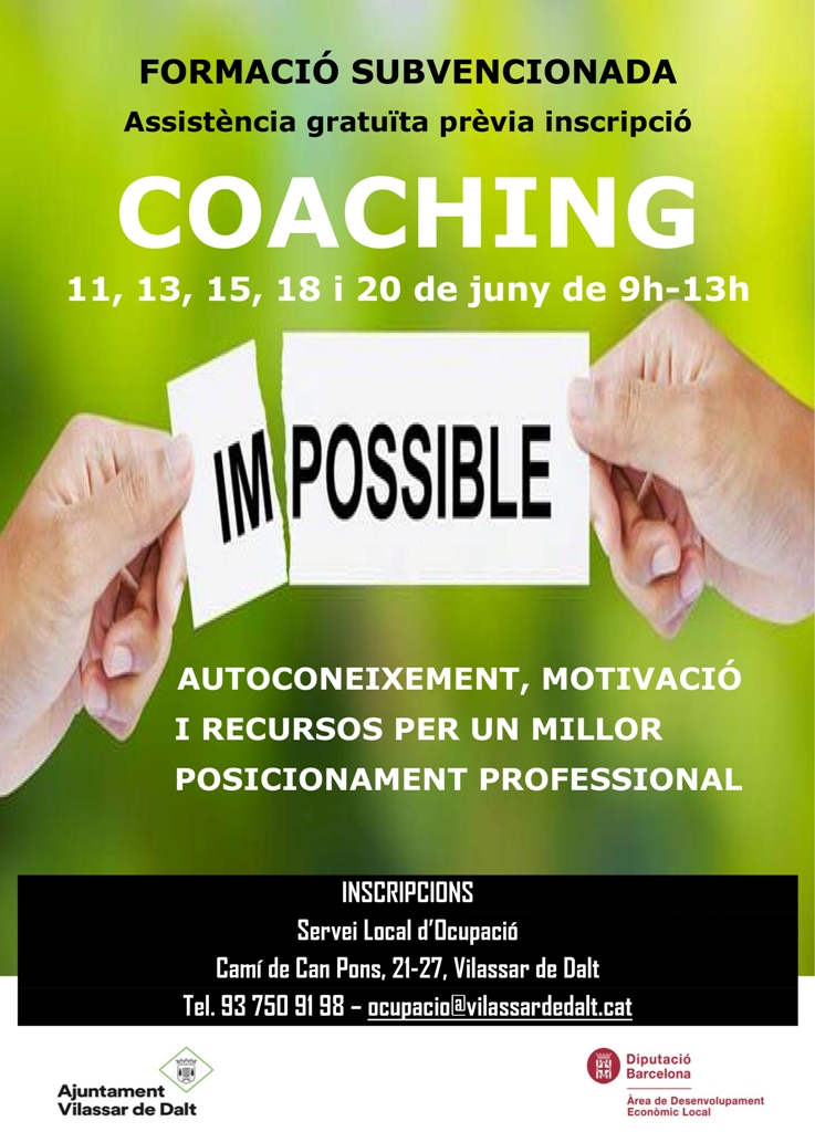 cartell curs coaching