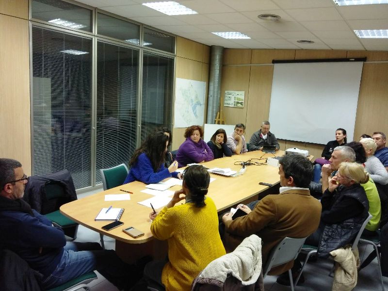 Reunió de la Comissió del Mercat de can Robinat