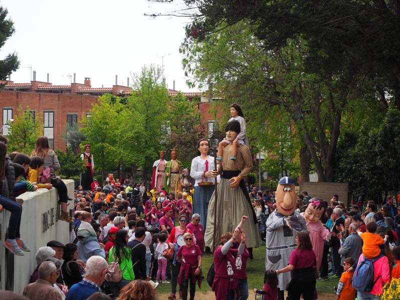 Trobada de gegants 1 de maig 2019