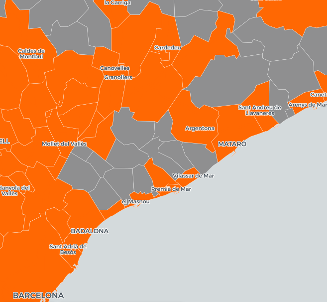 Vilassar i 11 localitats més demanen tenir toc de queda nocturn