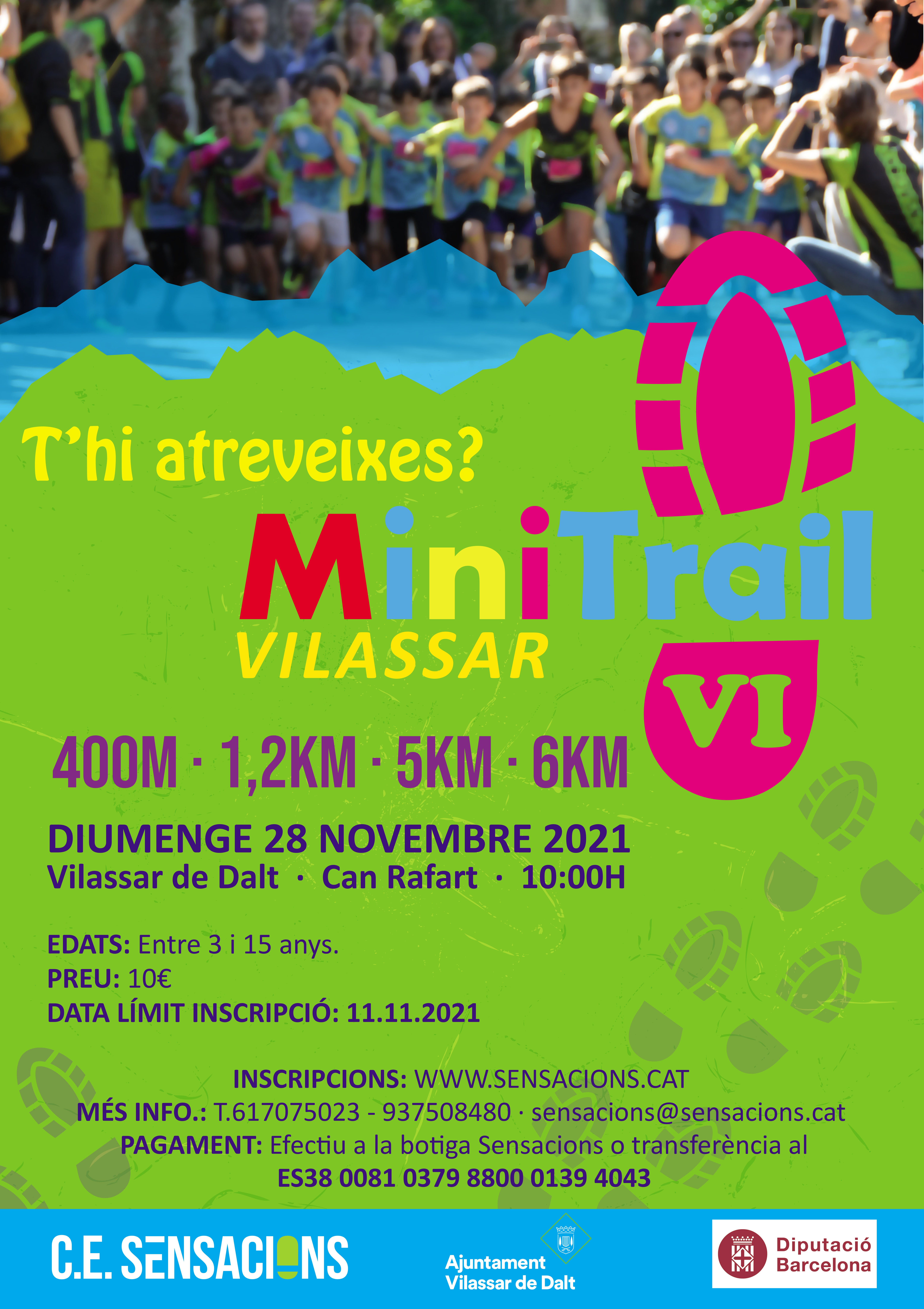 Torna la cursa infantil MiniTrail Vilassar