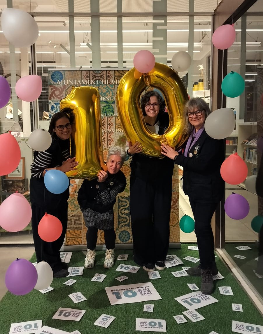 La Biblioteca Can Manyer celebra 10 anys