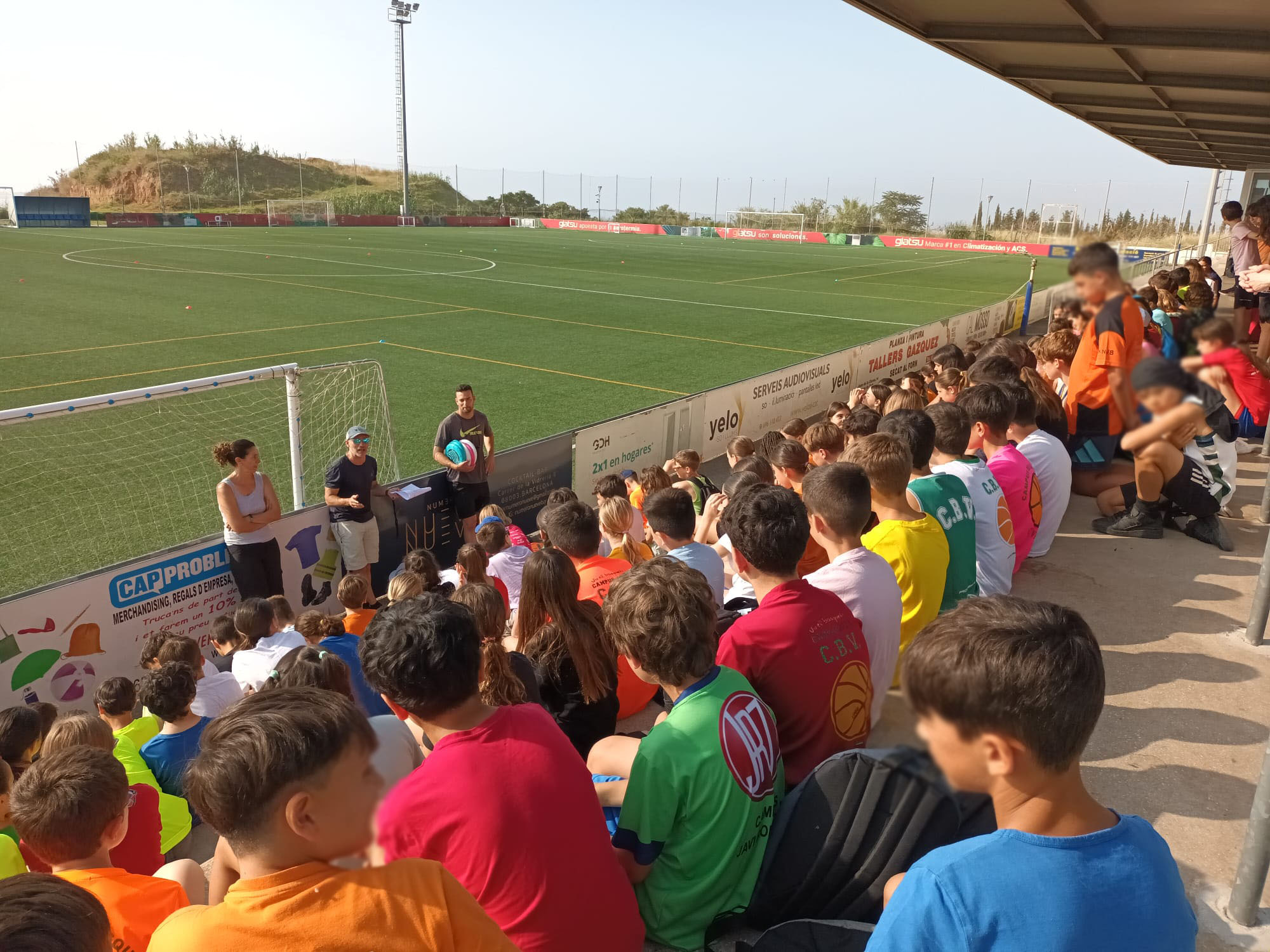 L'alumnat de Vilassar participa a la Jornada esportiva escolar 