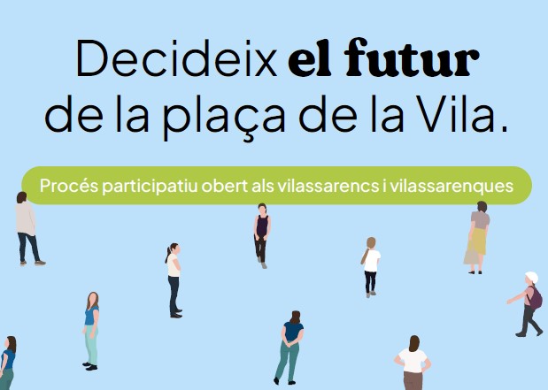 Fins al 21 de gener es pot participar al procés participatiu per definir el futur de la plaça de la Vila